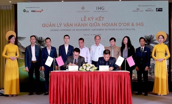 (Vnexpress) - BCG Land hợp tác IHG phát triển du lịch trải nghiệm Hội An