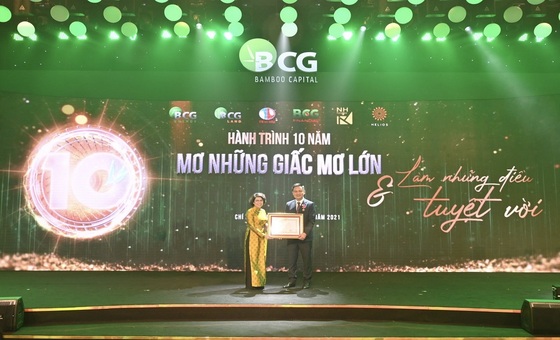 (BCG) - Bamboo Capital ghi dấu kỷ niệm 10 năm thành lập với nhiều sự kiện quan trọng