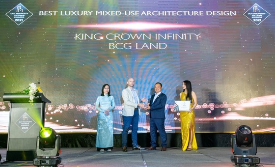 (BCG) -King Crown Infinity của BCG Land được vinh danh tại Dot Property Vietnam Awards 2021