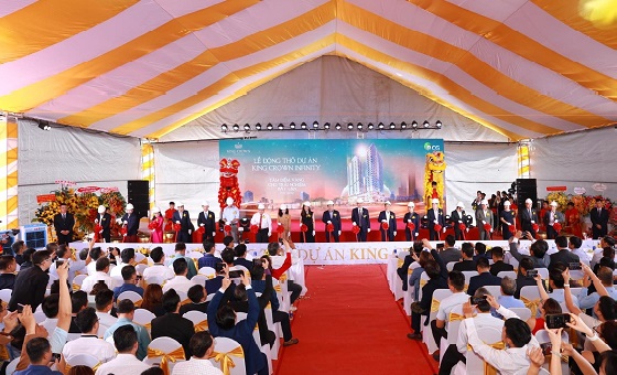 Groundbreaking Ceremony of King Crown Infinity Residential and Commercial Complex