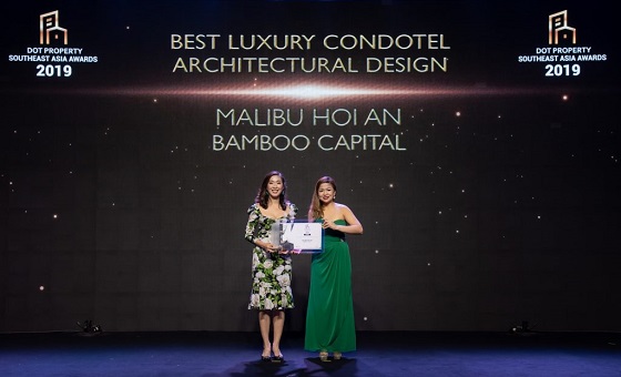 Malibu Hoi An won two consecutive awards at Dot Property Southeast Asia Awards 2019