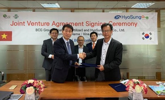 Joint Venture Agreement Signing Ceremony of Vina Hyosung OnB