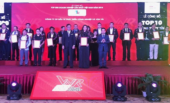 TRACODI (TCD) to be ranked in 500 largest enterprises of Vietnam (VNR500)
