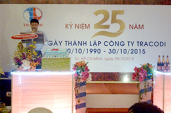 Kỷ niệm 25 năm thành lập Công ty TRACODI