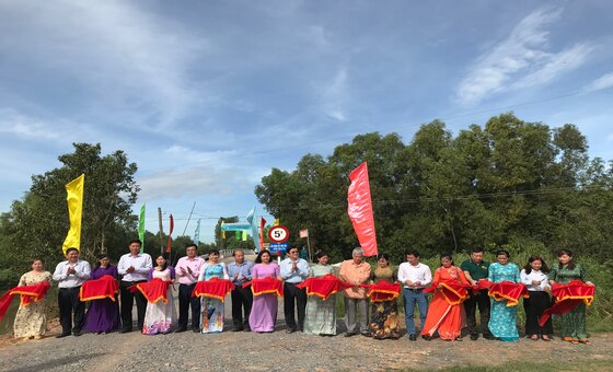 Khánh thành 9 công trình cầu nông thôn tại huyện Mộc Hoá